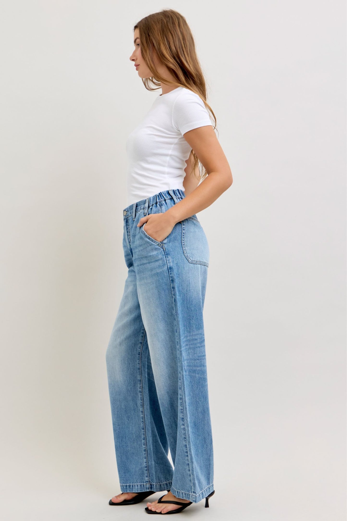 Featherweight Baggy Elasticated WB Judy Blue