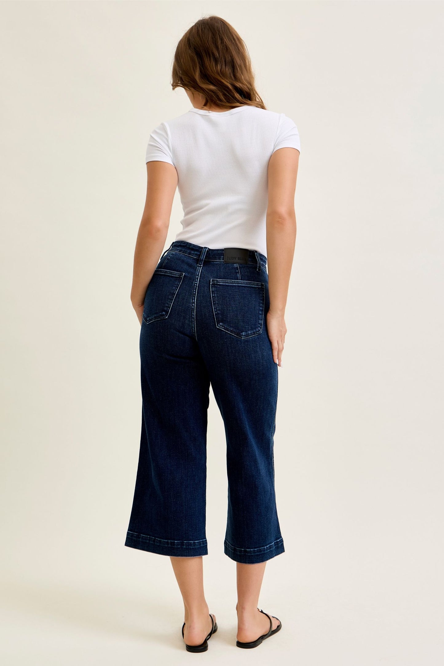 Ankle Wide Trouser Judy Blue