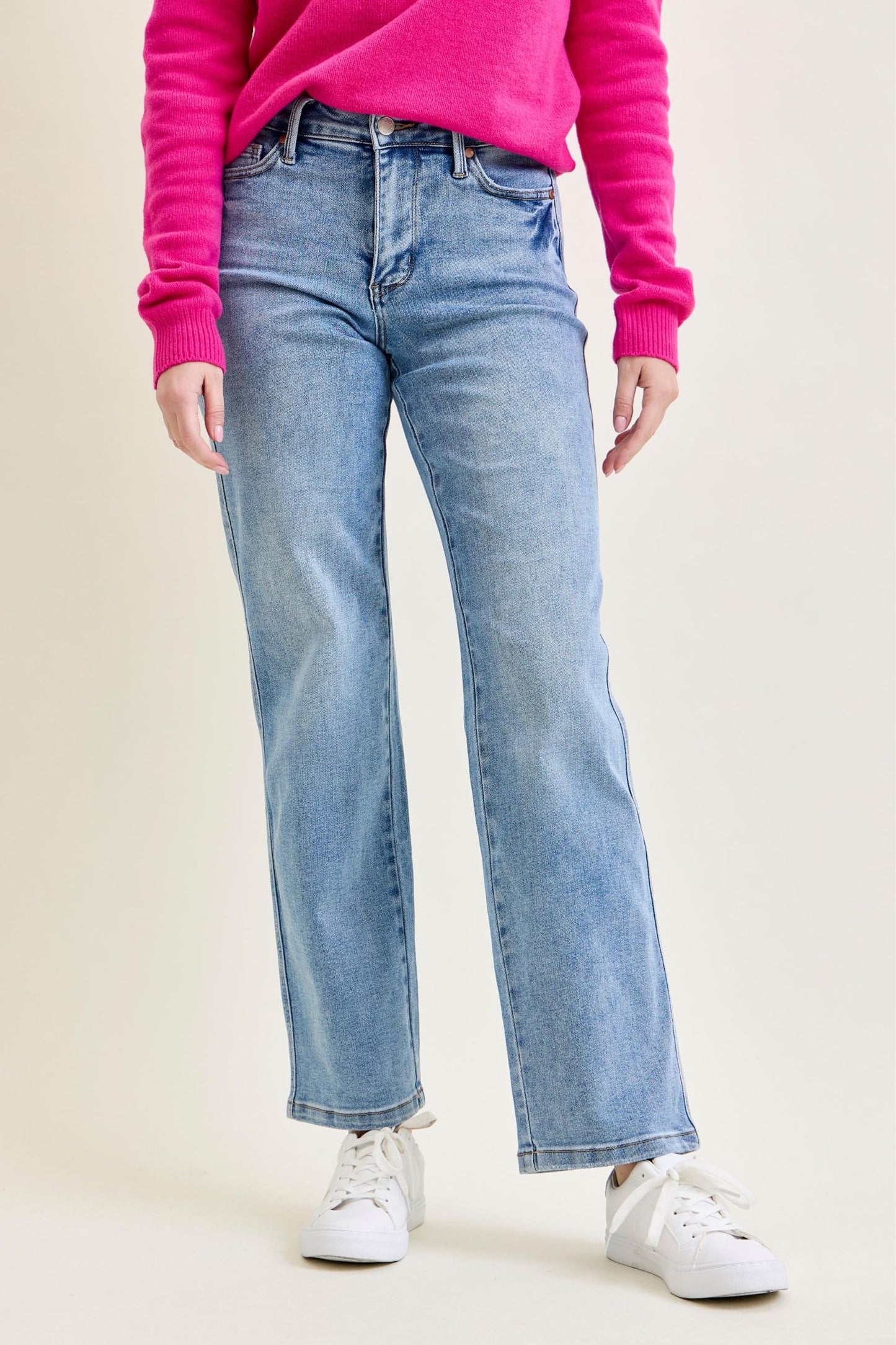 Tummy Control Vintage Wash Straight Judy Blue