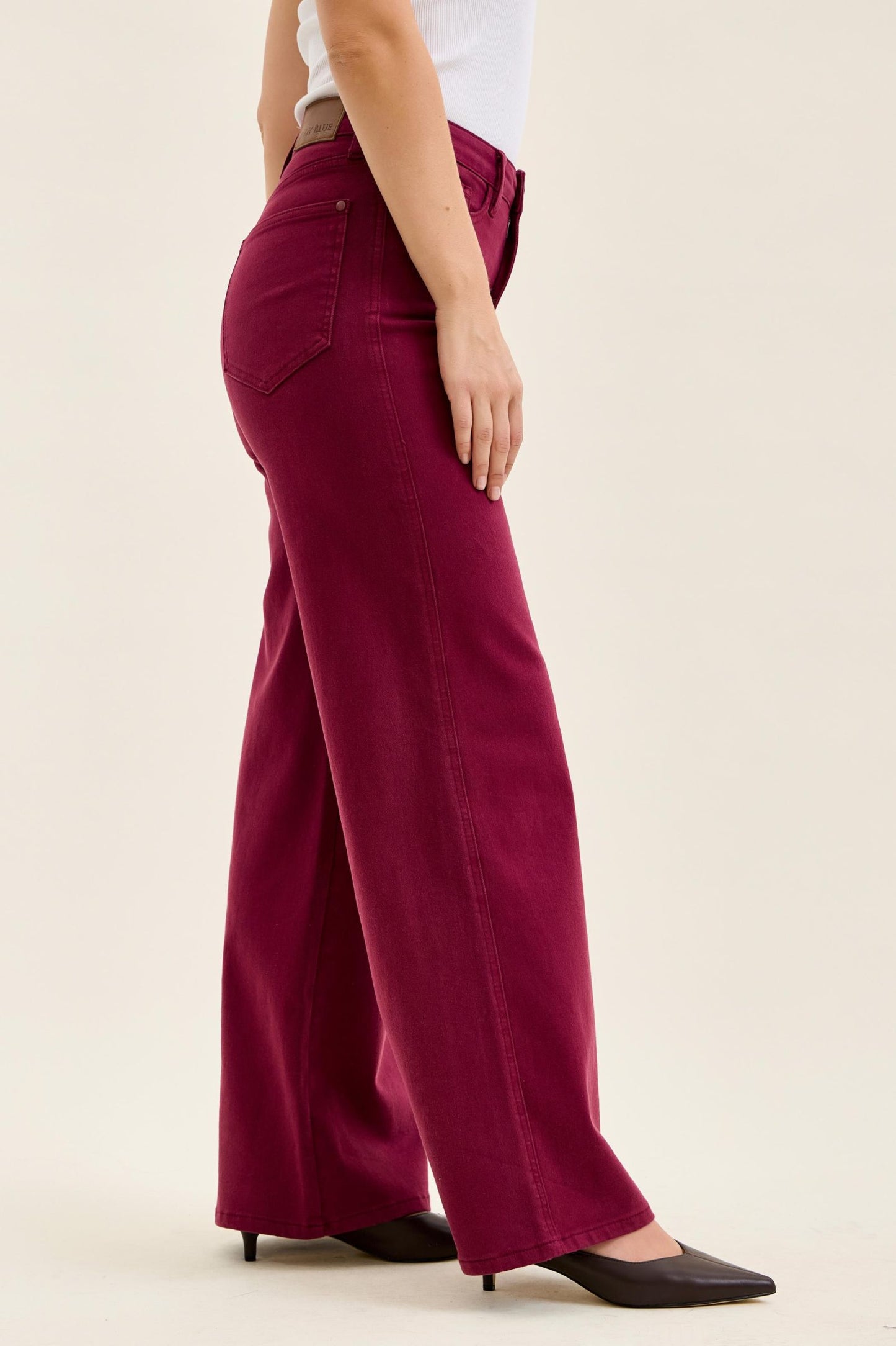 Retro Wide Boysenberry Judy Blue