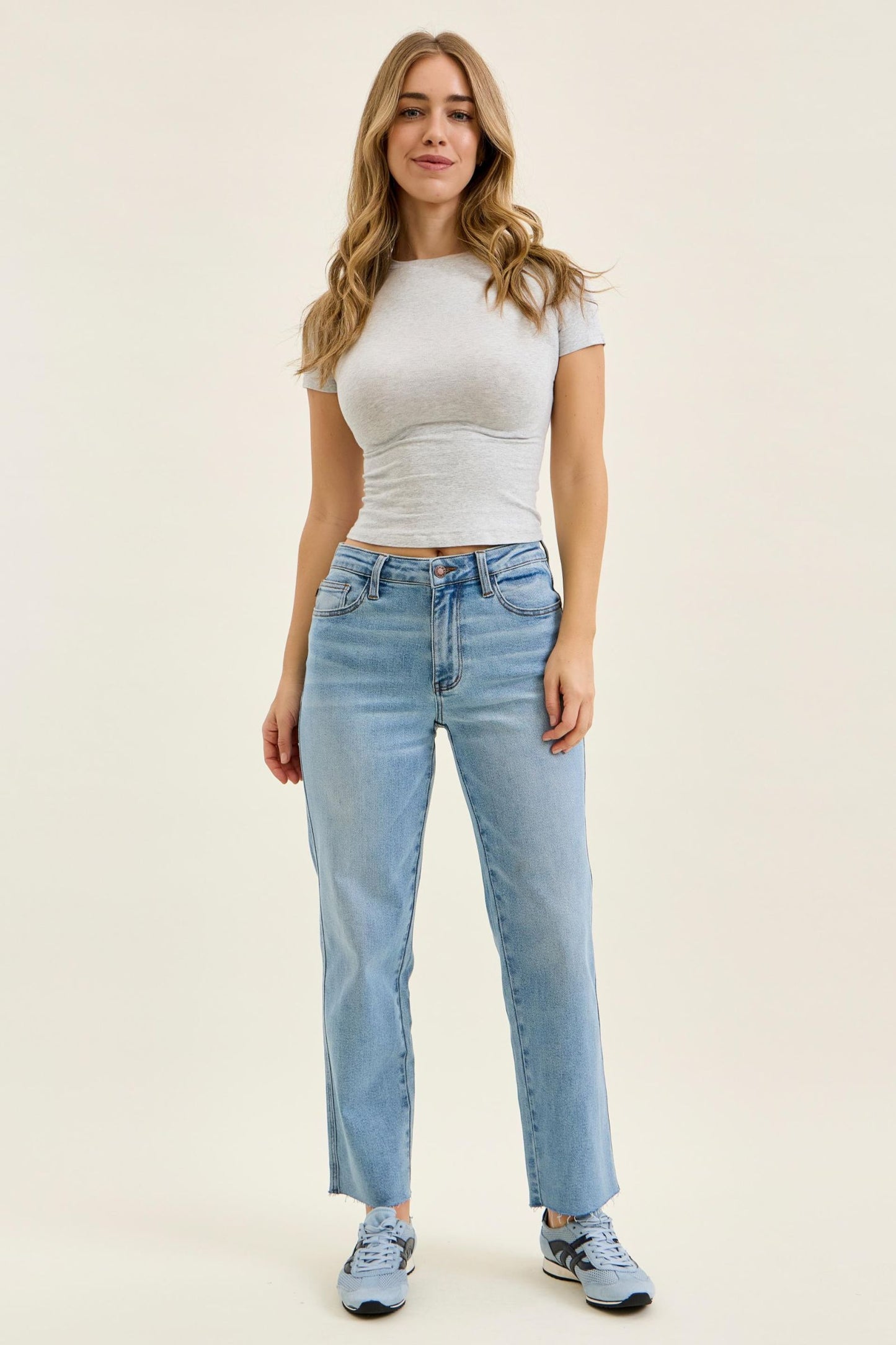 Ankle Straight w/ Bandana Loop Judy Blue