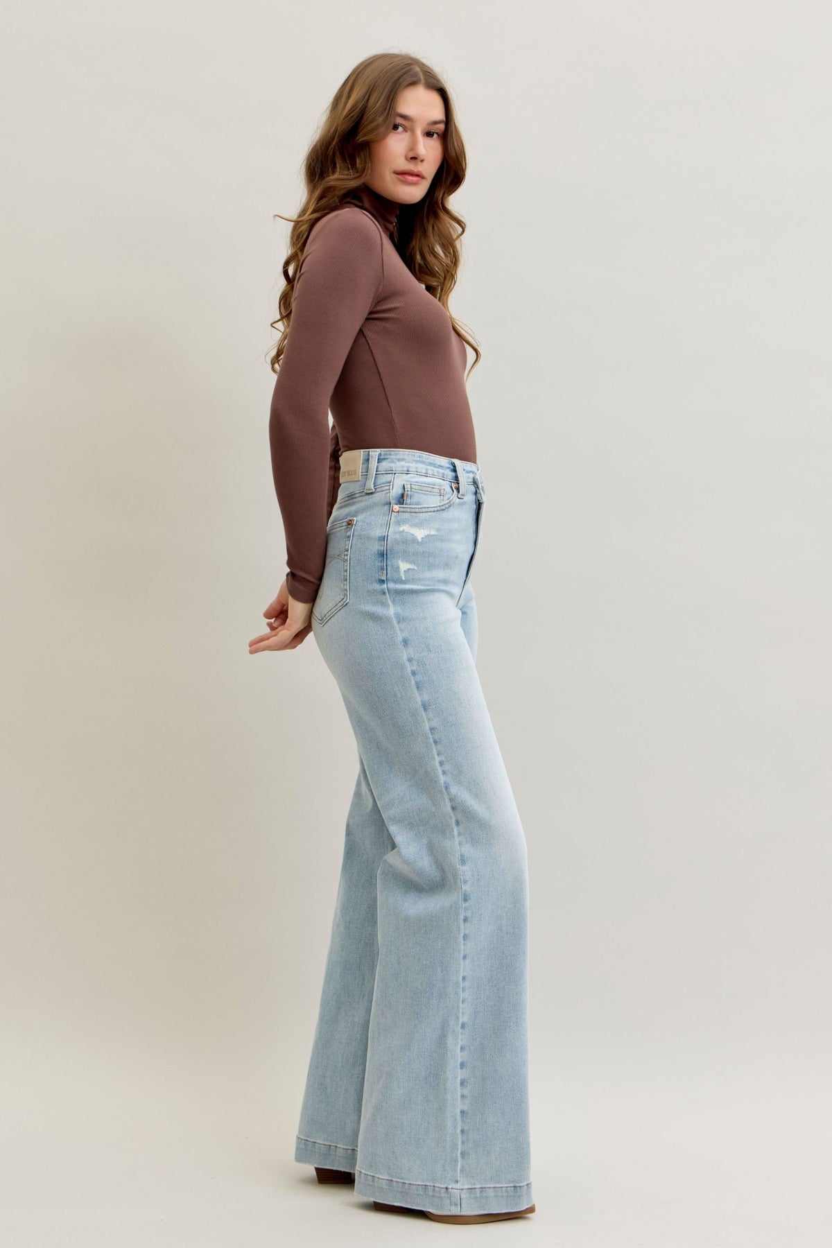 Retro Wide Criss-Cross Judy Blue