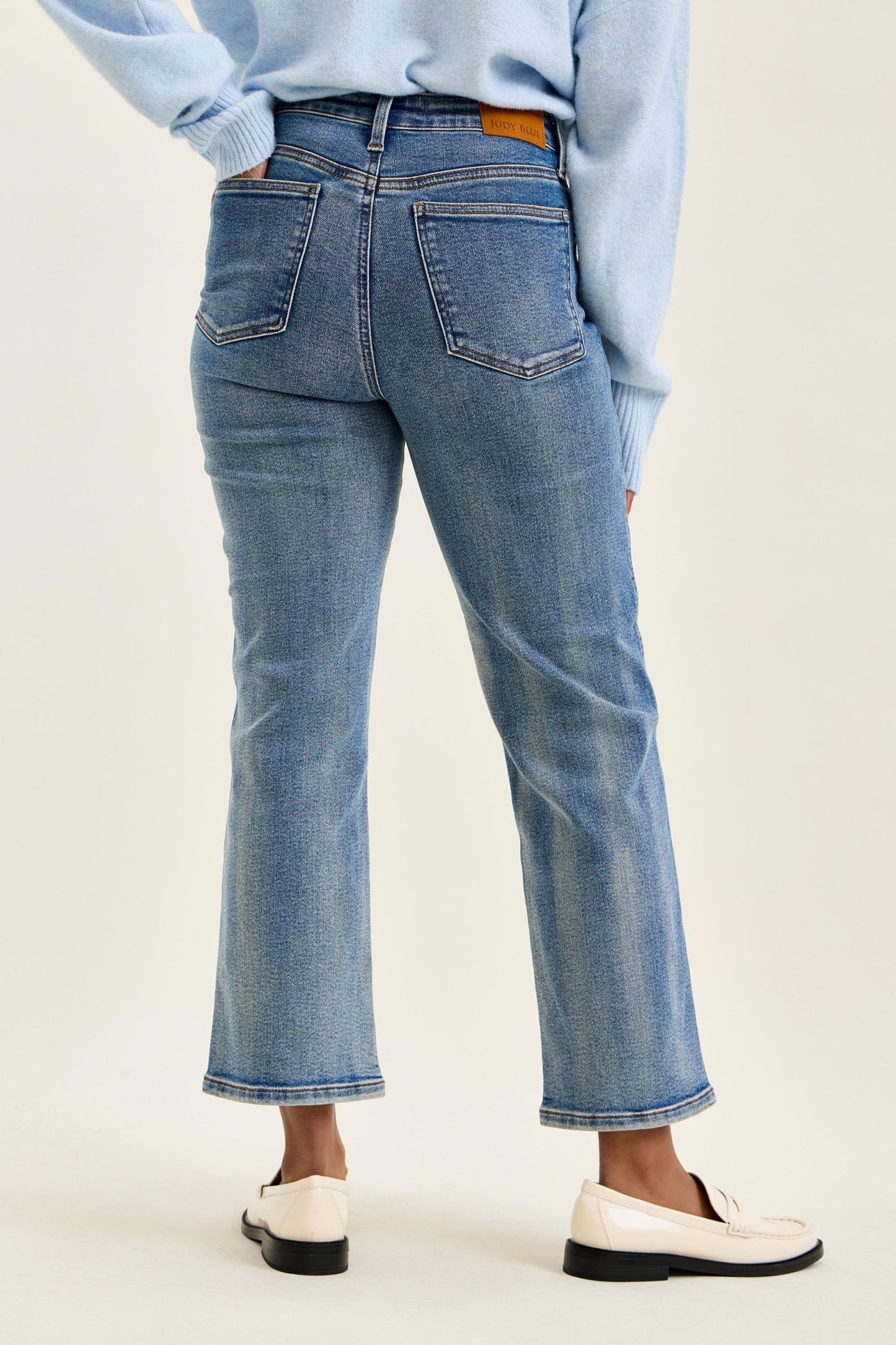 PEGGY Ankle Straight Break Through Blue Judy Blue
