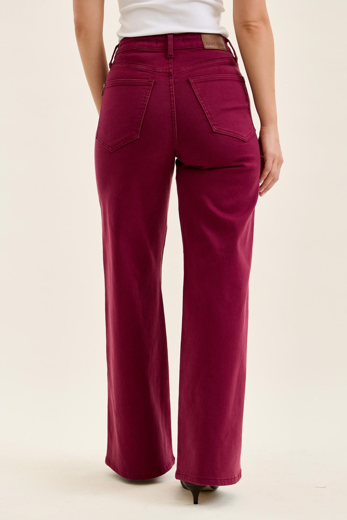 Retro Wide Boysenberry Judy Blue