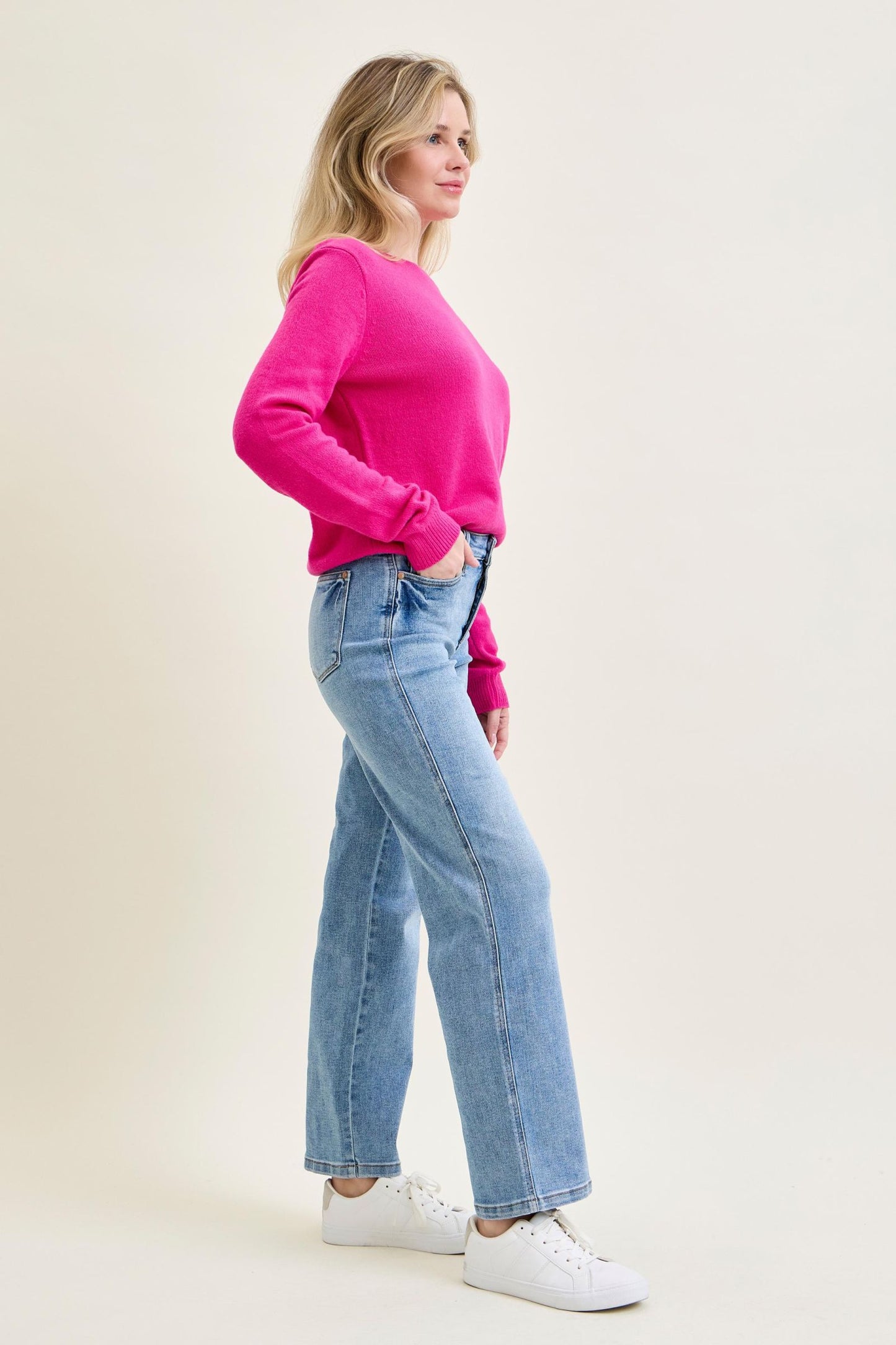 Tummy Control Vintage Wash Straight Judy Blue