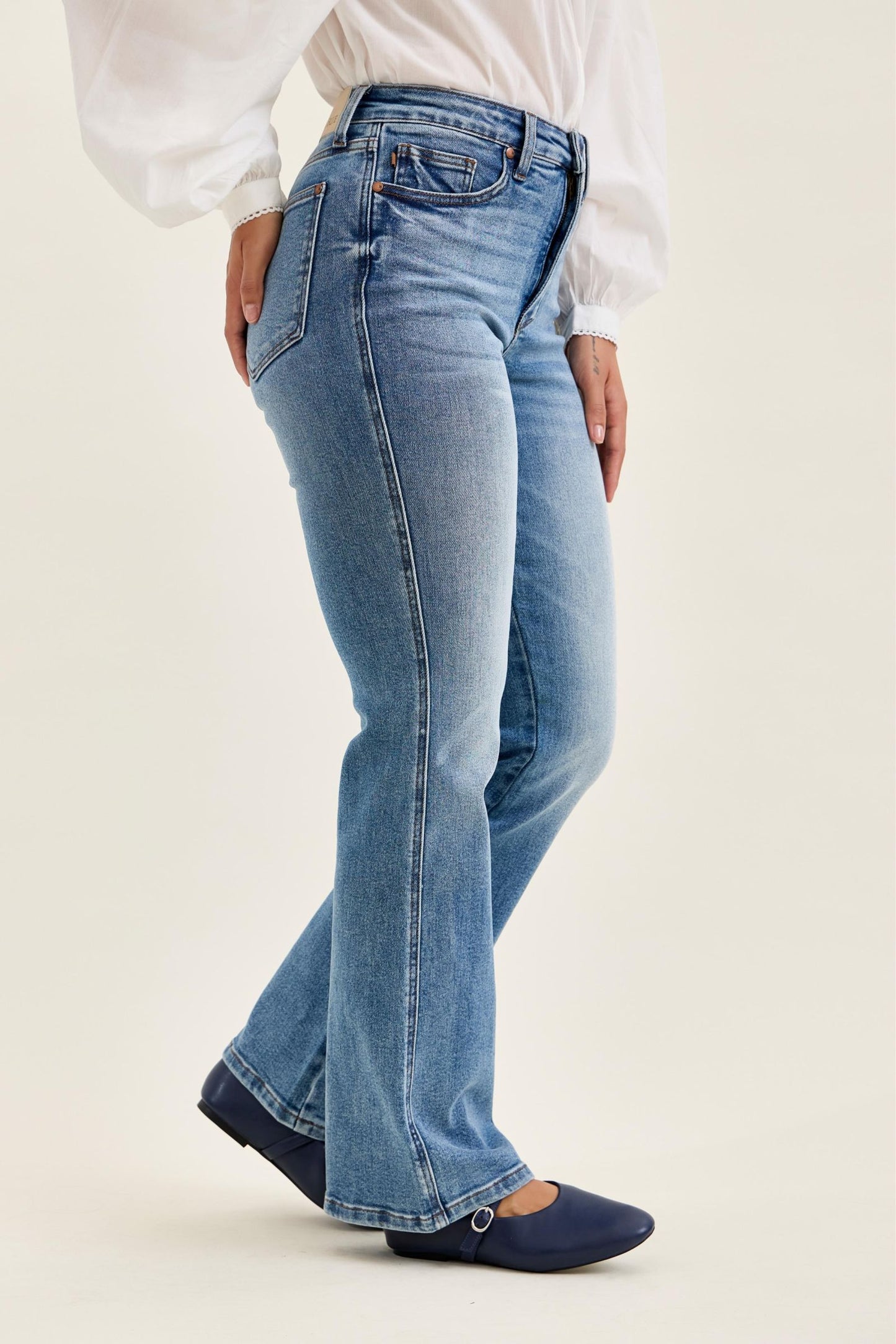 DAISY Bootcut MD Instant Classic Indigo (Long Inseam)