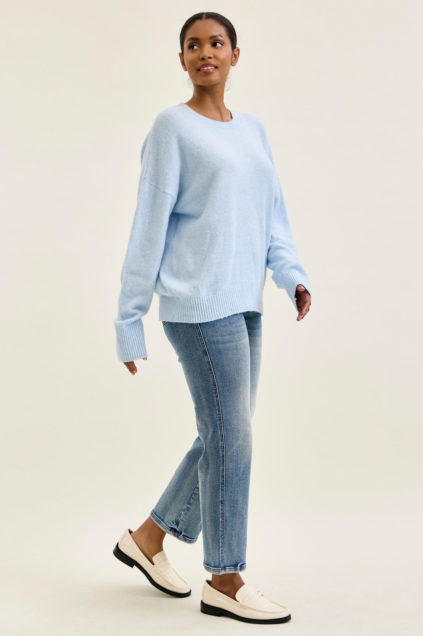 PEGGY Ankle Straight Break Through Blue Judy Blue