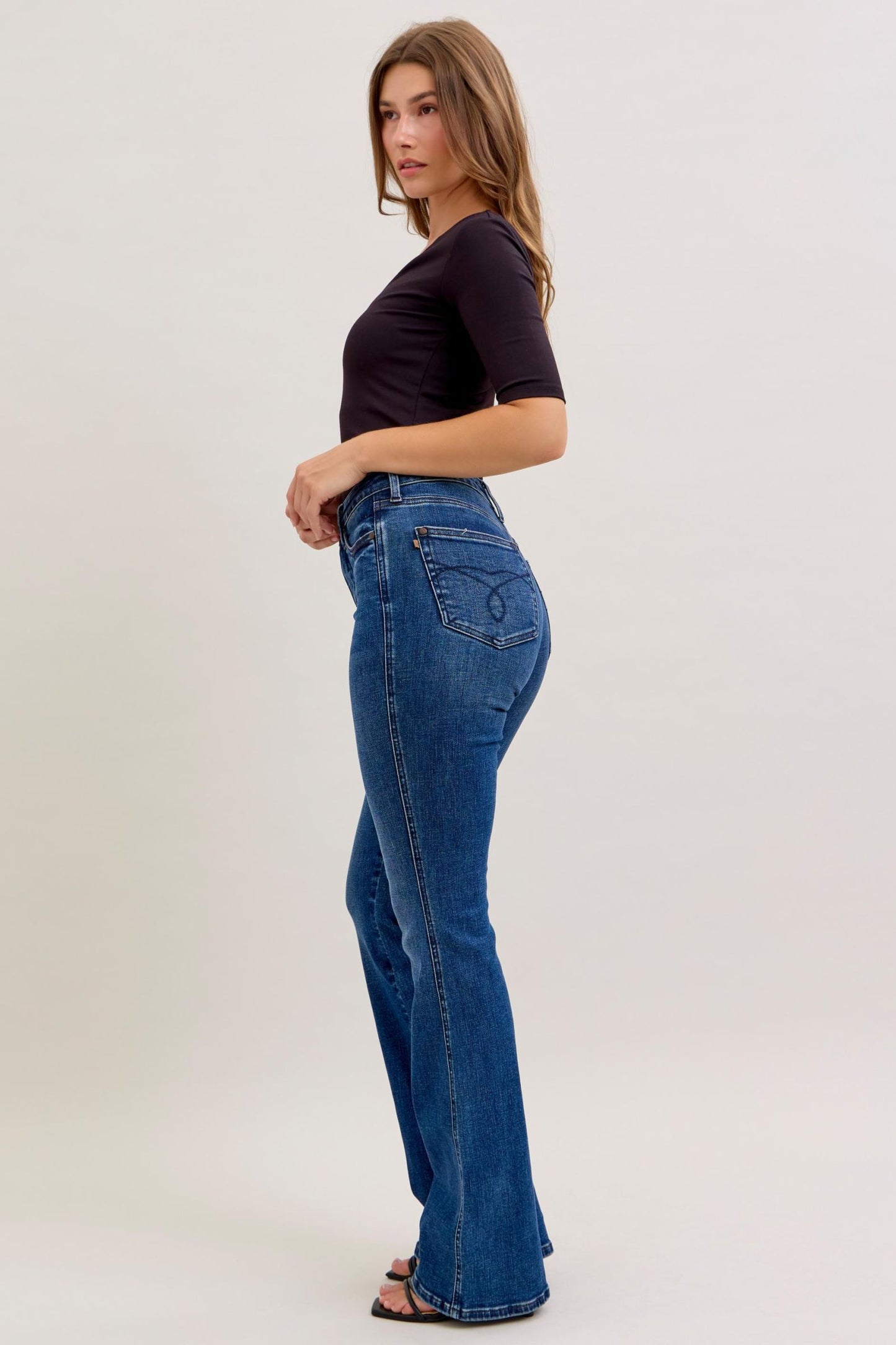 Tummy Control Bootcut Long Inseam Judy Blue