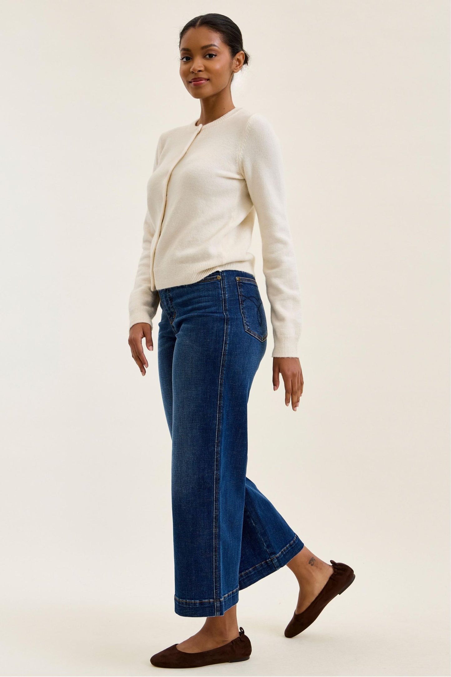 T.C CLAUDIA Ankle Wide DK Deep Indigo Judy Blue
