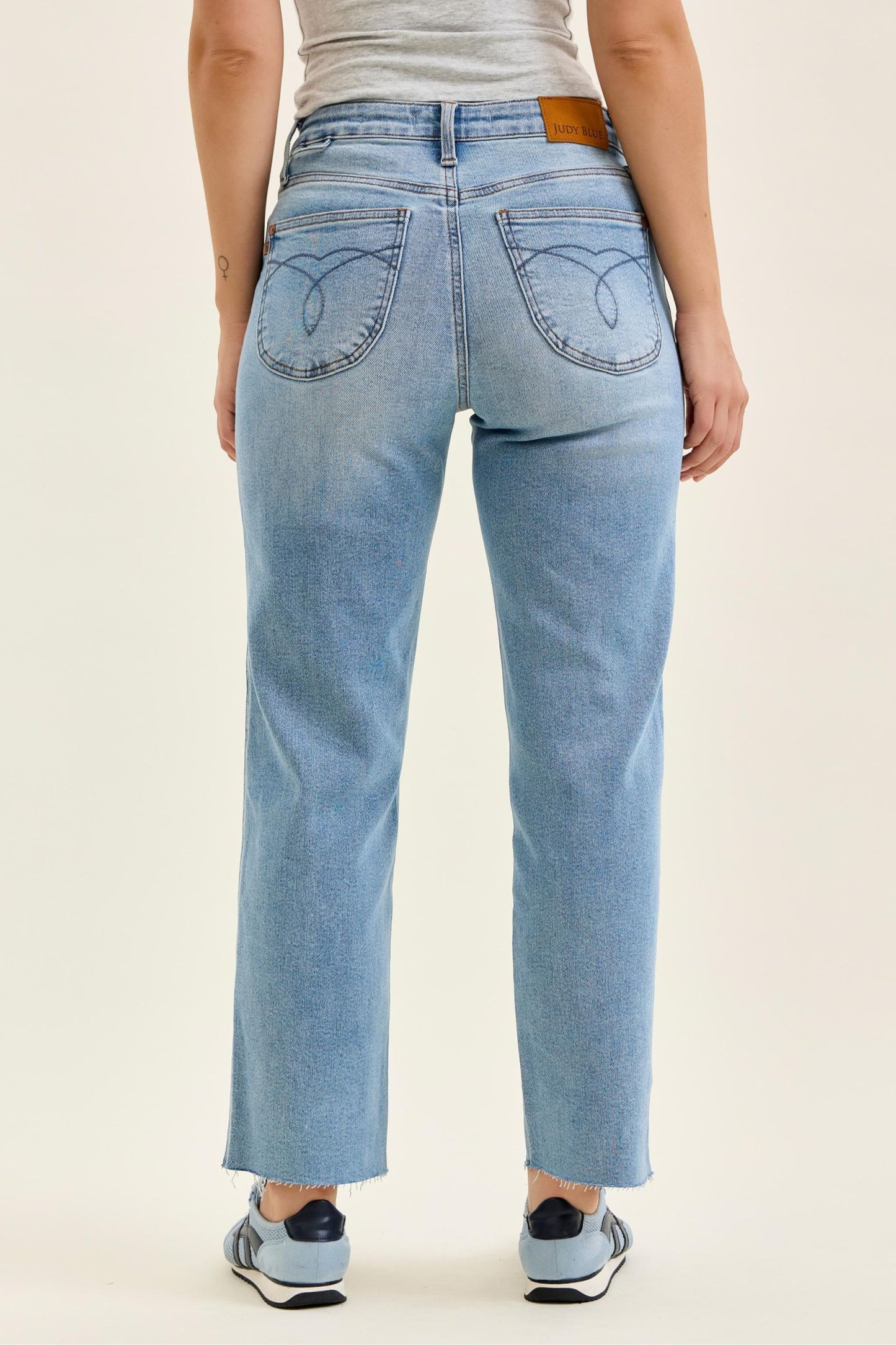 Ankle Straight w/ Bandana Loop Judy Blue