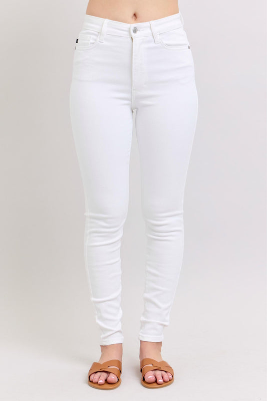 Sunny Day White Skinny Judy Blue ☀️