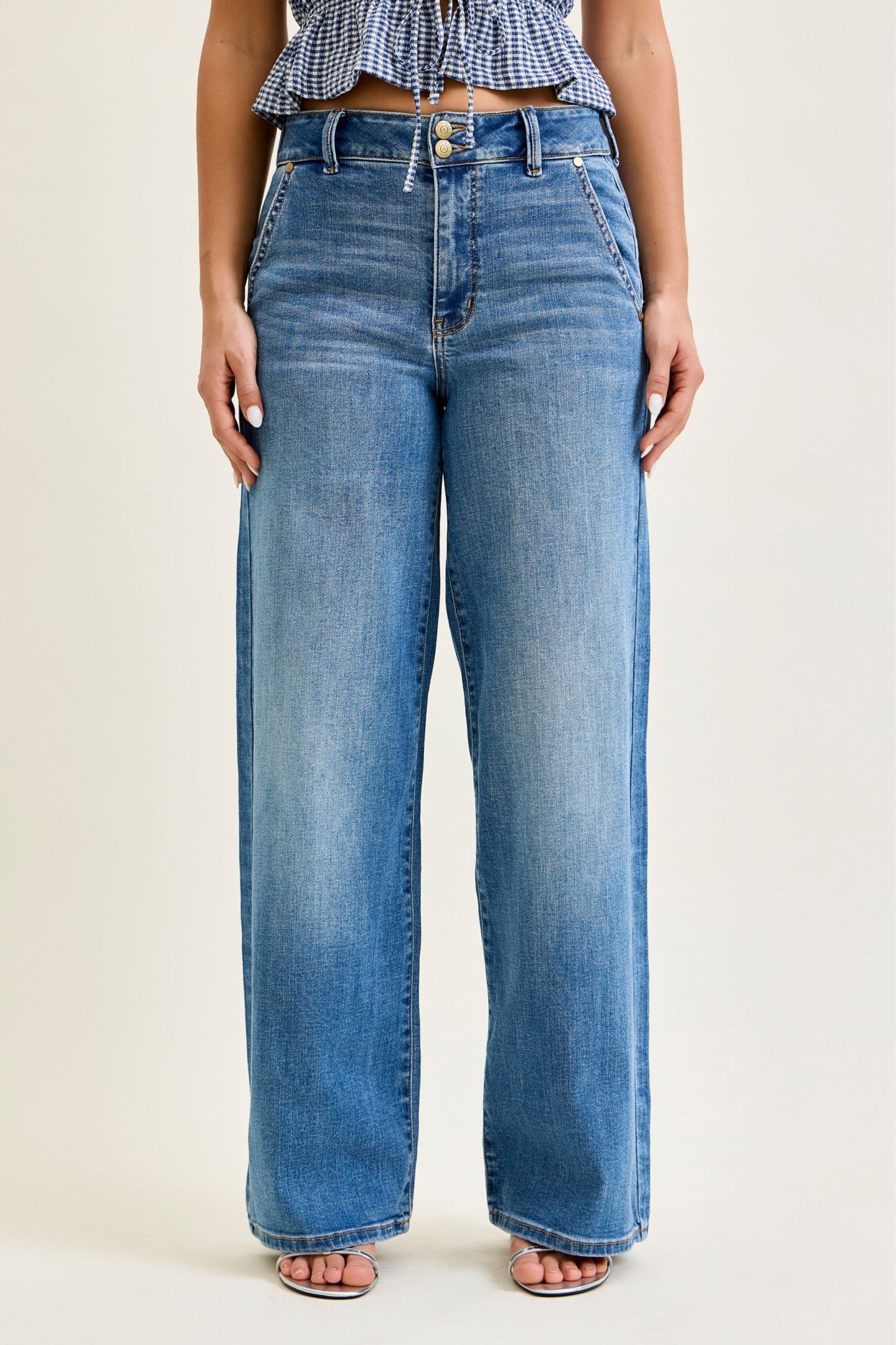 Column W/ Trouser Styling Judy Blue (Long Inseam)
