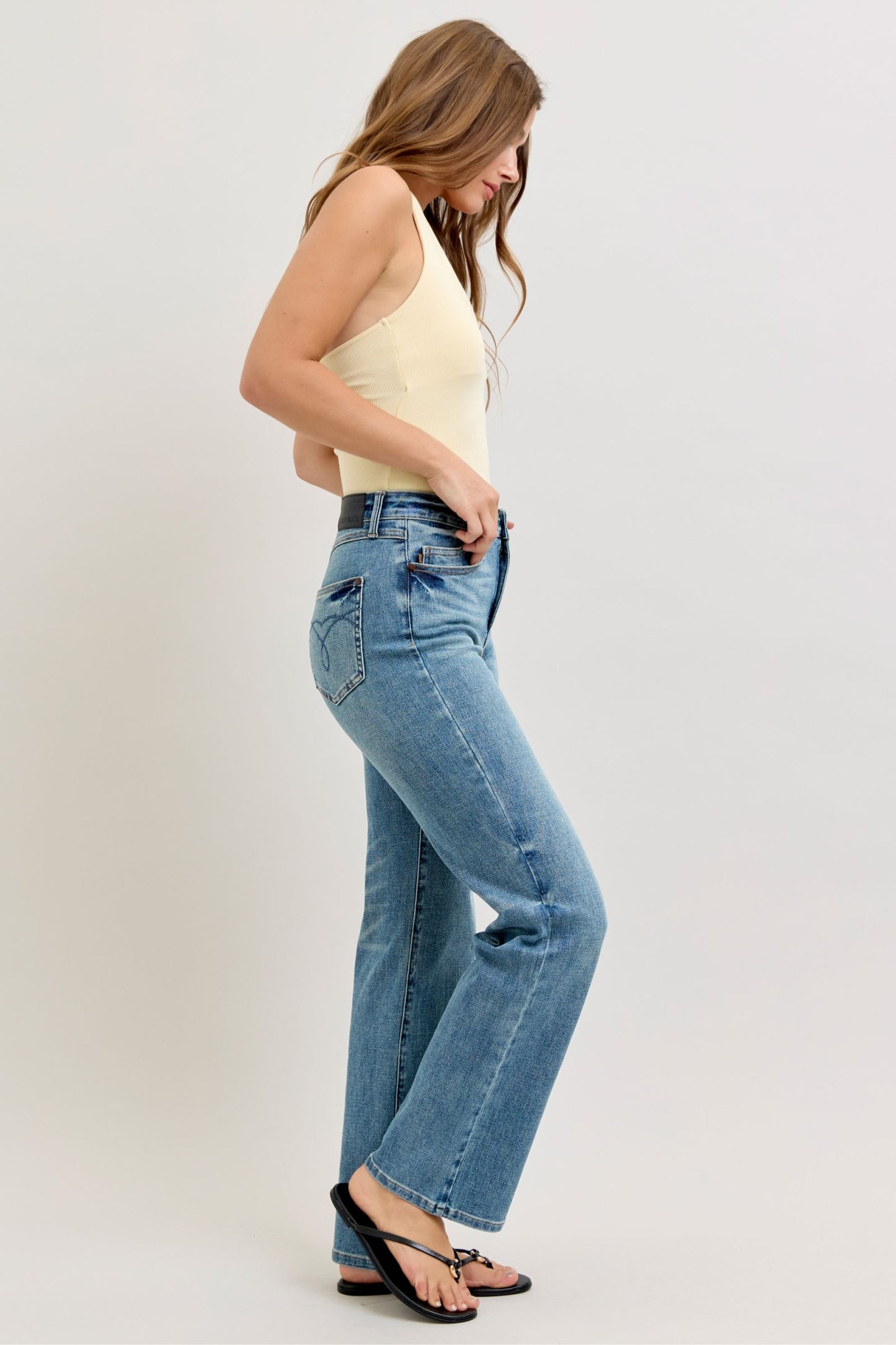 Tummy Control Slim Straight Judy Blue