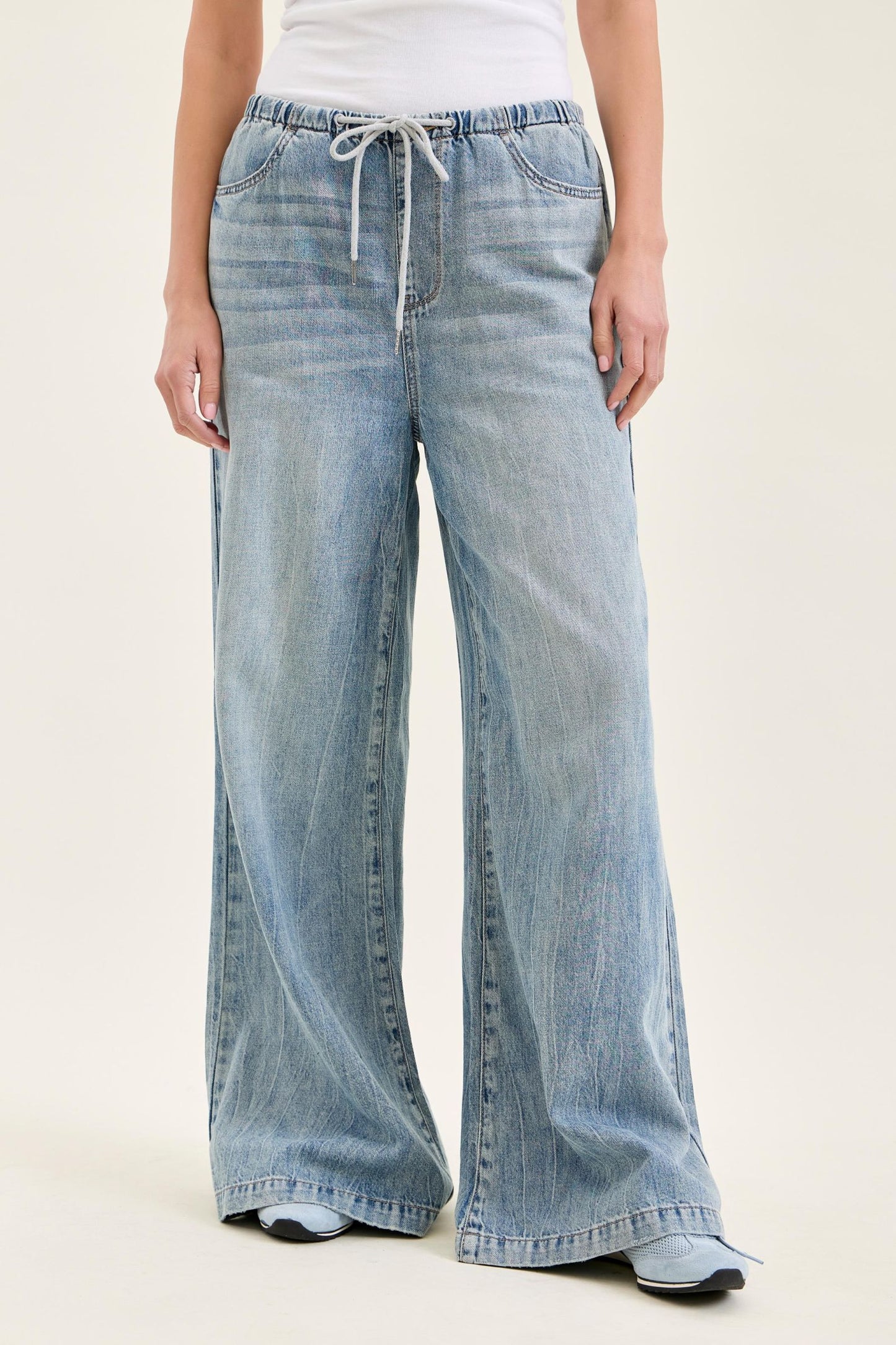 Palazzo Featherweight w/ Drawcord Judy Blue