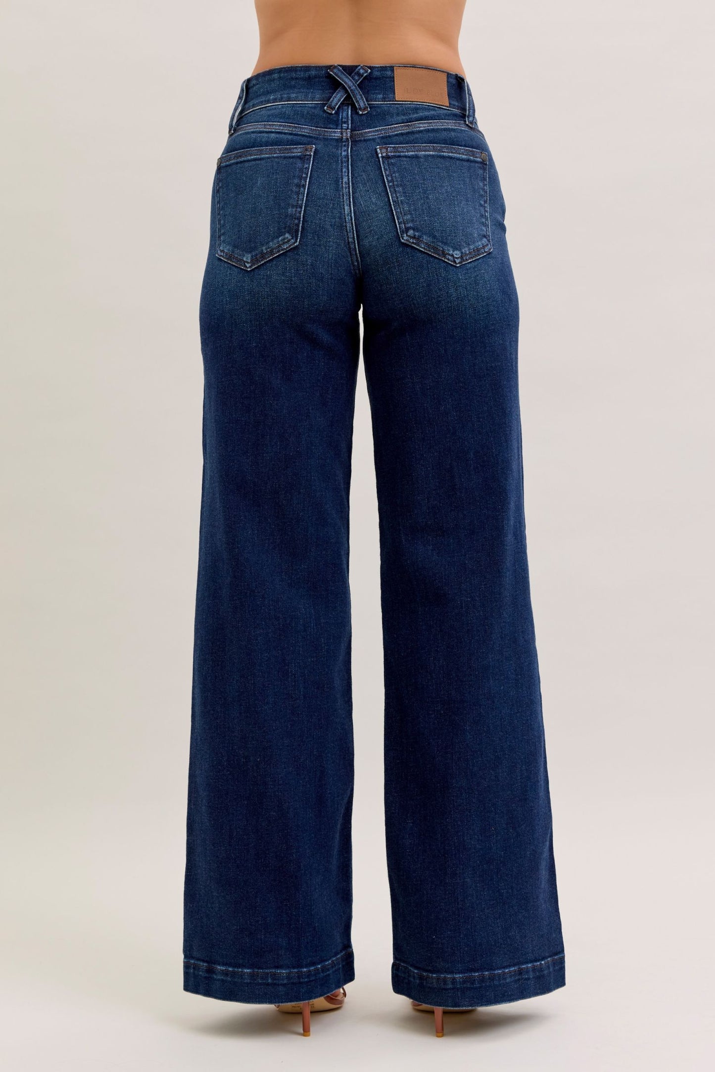 Trouser Wide Leg Judy Blue (Regular Inseam)