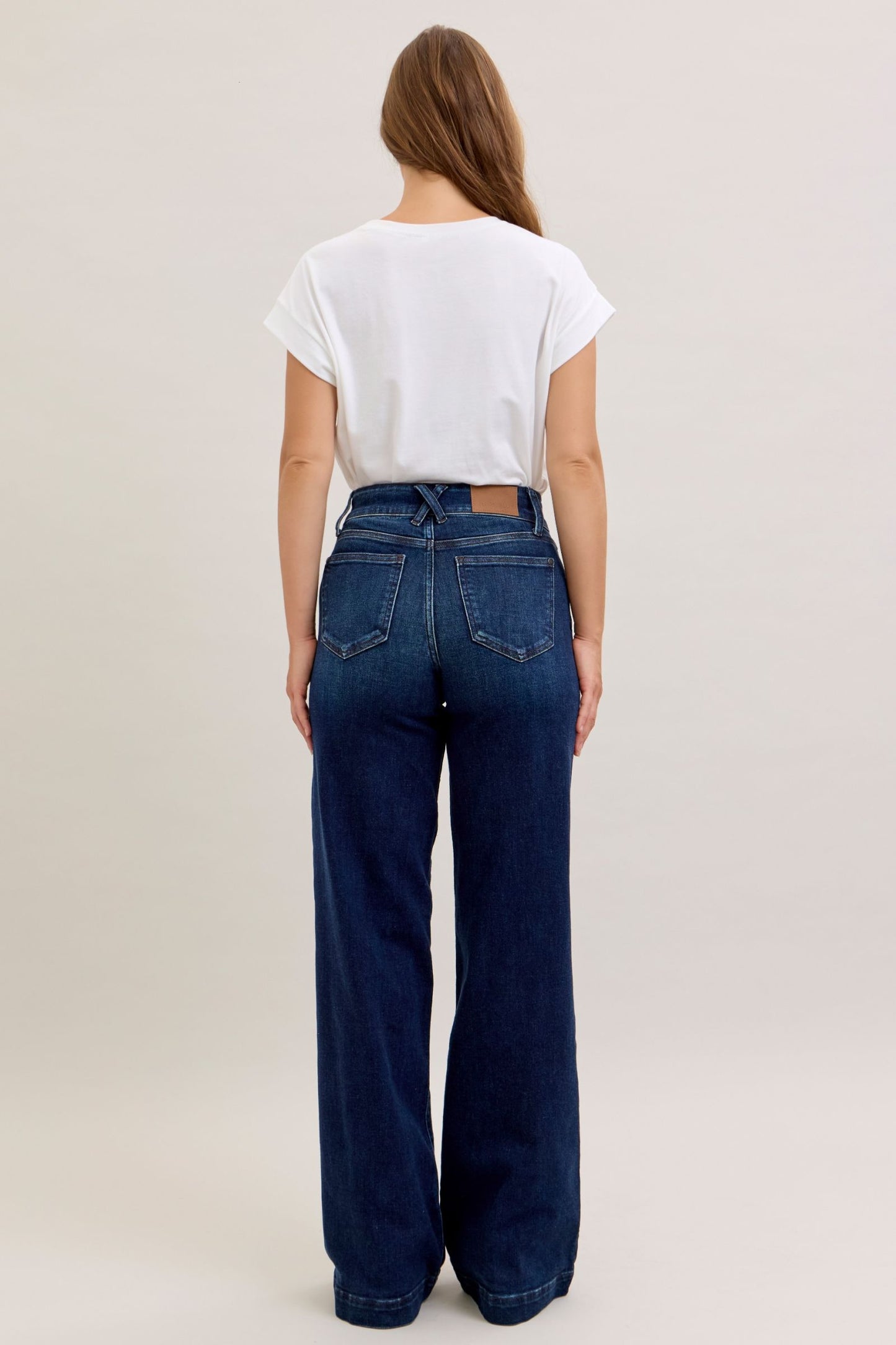 Trouser Wide Leg Judy Blue (Long Inseam)