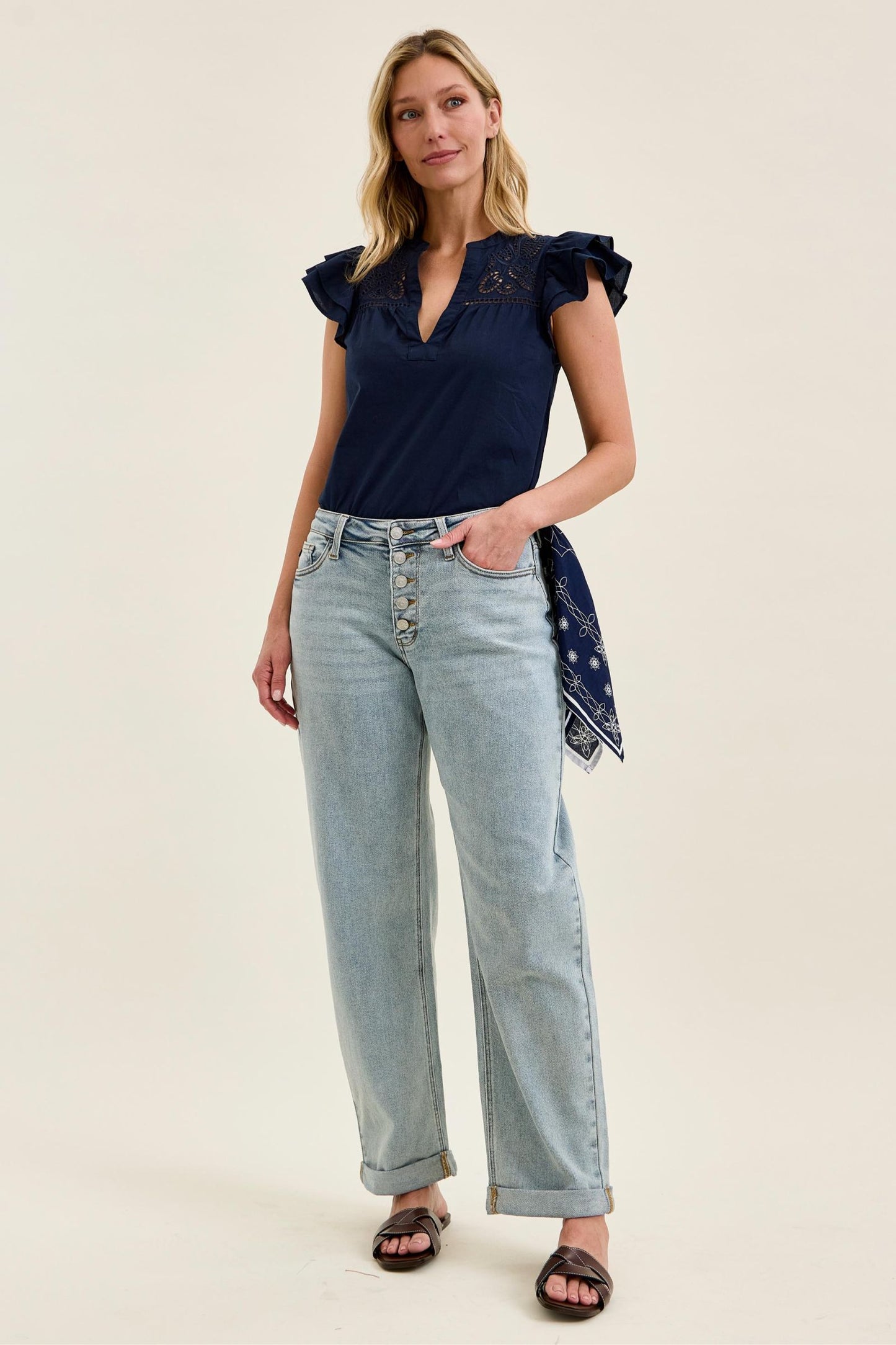 Marlow Arc Leg w/ Bandana Loop Judy Blue