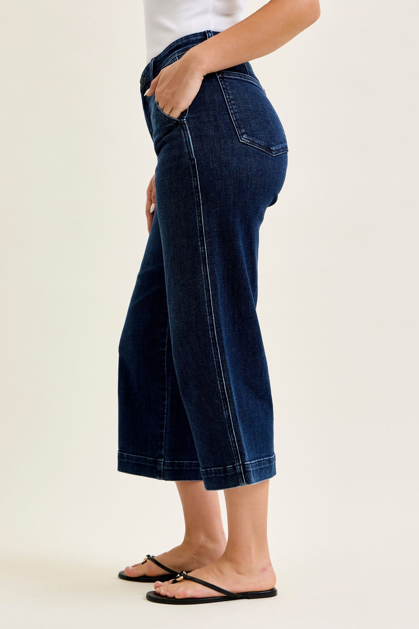 Ankle Wide Trouser Judy Blue
