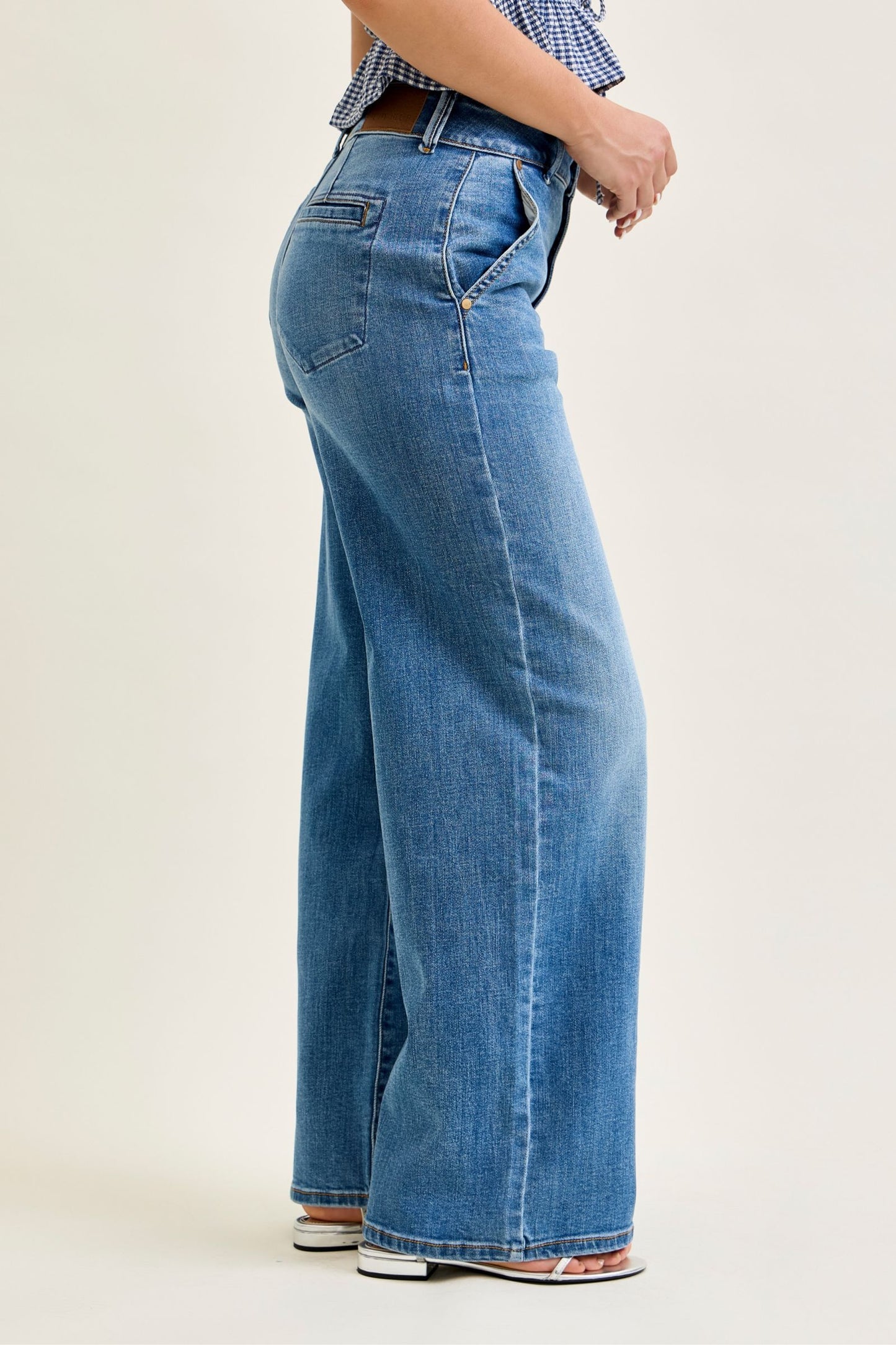 Column W/ Trouser Styling Judy Blue (Long Inseam)