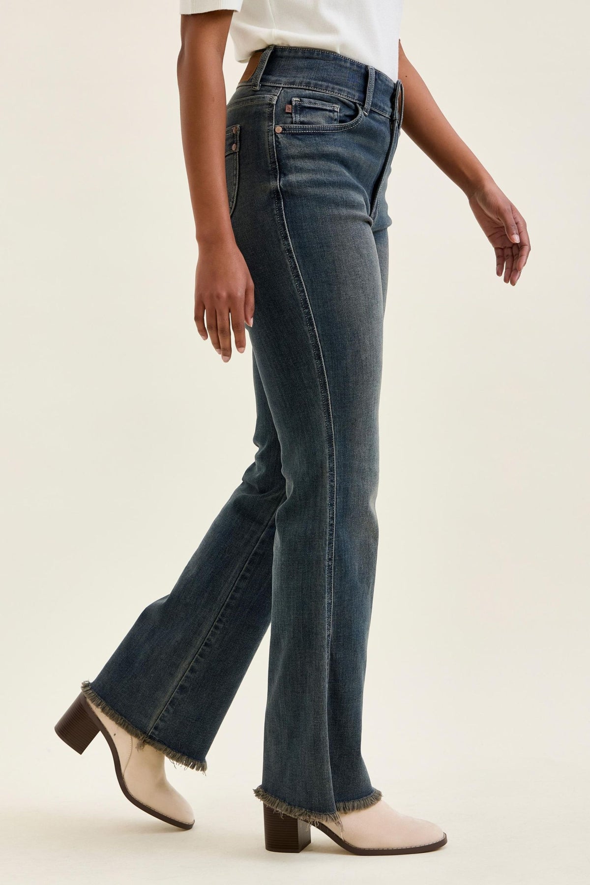 Daisy Bootcut Double Button Vintage Judy Blue